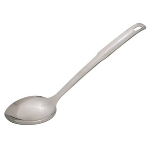 Kitchen Solid Serving Spoon, 12.5in, Stainless Steel