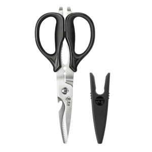 9" Heavy Duty Utility Kitchen Shears with Blade Holder