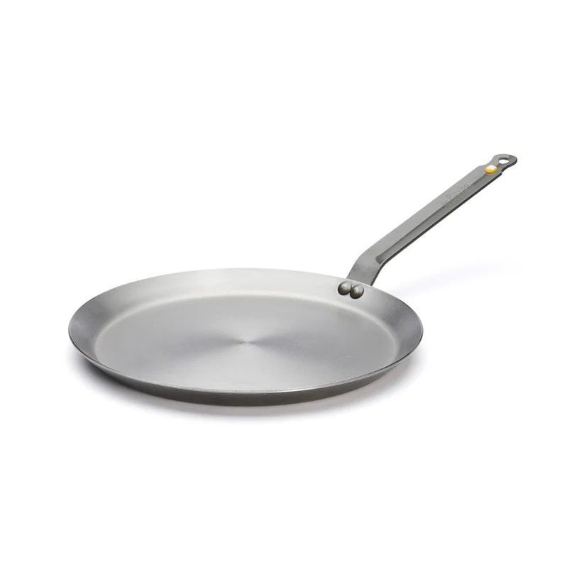 12" MINERAL B Carbon Steel Crepe & Tortilla Pan De Buyer