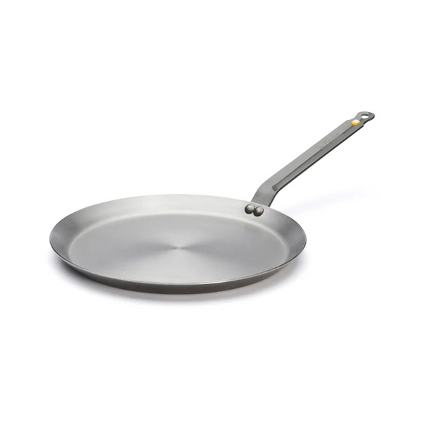 12" MINERAL B Carbon Steel Crepe & Tortilla Pan De Buyer