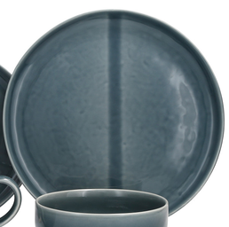 Nosse Svelte Deep Blue Dinner Plate