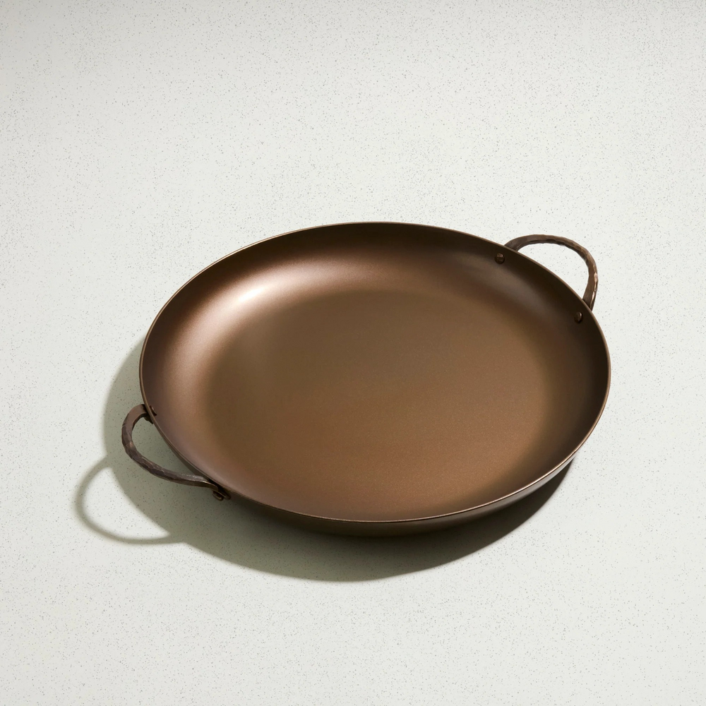 Smithey Carbon Steel Paella Pan 17"
