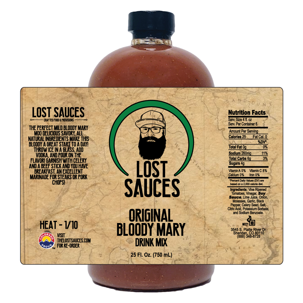 Lost Sauces Bacon Bloody Mary Mix