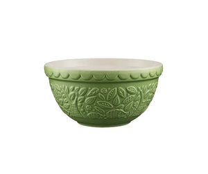 Mason Cash Mixing Bowl In The Forest S30 Hedge Hop Red