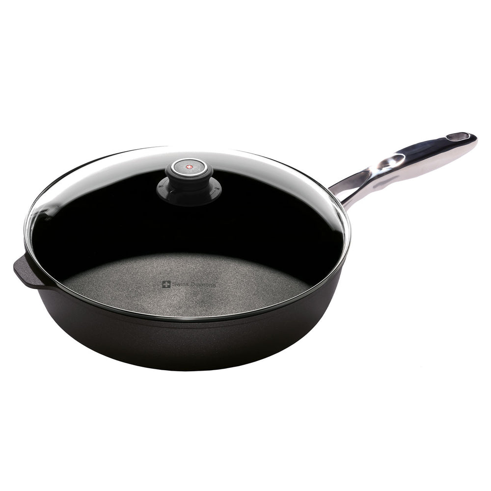 XD Saute Pan W/ Lid & Stainless Steel Handle- 12.5" (32cm)