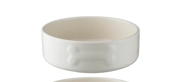 Mason Cash Cream Dog Bowl 5.9", 17oz