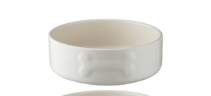 Mason Cash Cream Dog Bowl 5.9", 17oz