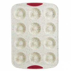 12CT Decorated Donut Confetti  Fuchsia