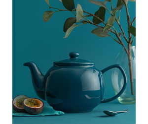 Teal 6 Cup Teapot