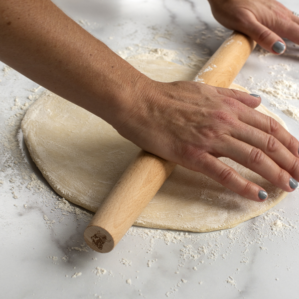 Nordic Ware Brown Tapered Wooden Rolling Pin
