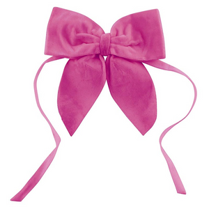 Velvet Bow Napkin Ties - Orange + Maroon + Pink + Green