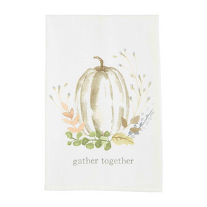 Gather Together Watercolor Towel