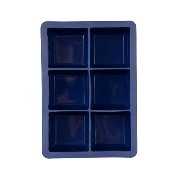 King Cube Ice Tray Indigo Blue