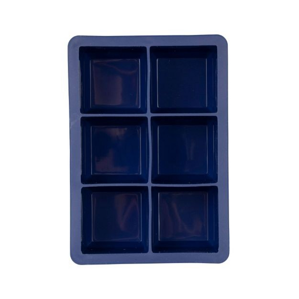 King Cube Ice Tray Indigo Blue