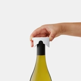 Rabbit Compact Electric Corkscrew Wine Bottle Opener (White)
