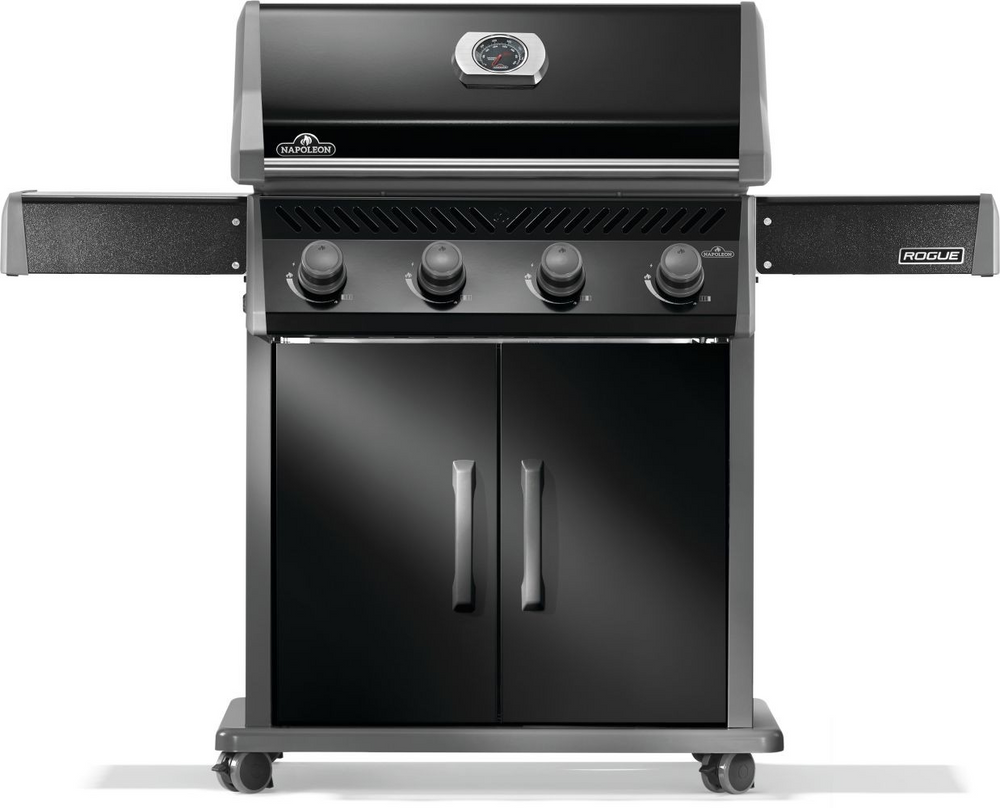 Napoleon Rogue 525 BLACK -SS Grates - Choose Propane or Natural Gas