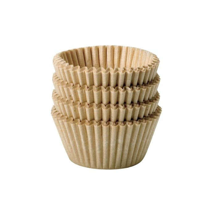 Unbleached Muffin Cups, Mini, 96 Count