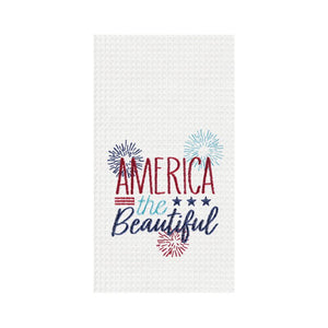 America The Beautiful Towel