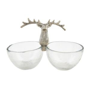 Deer Double Dip Dish