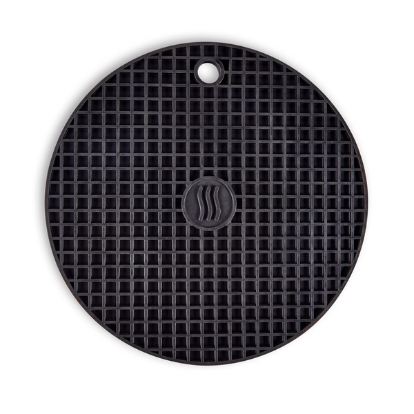Silicone Hotpad/Trivet 7" - Black