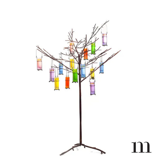46" Metal Votive Tree