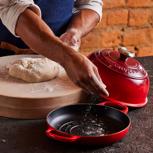 Le Creuset, Cerise, 9.5" (1.75qt.), Signature Bread Oven