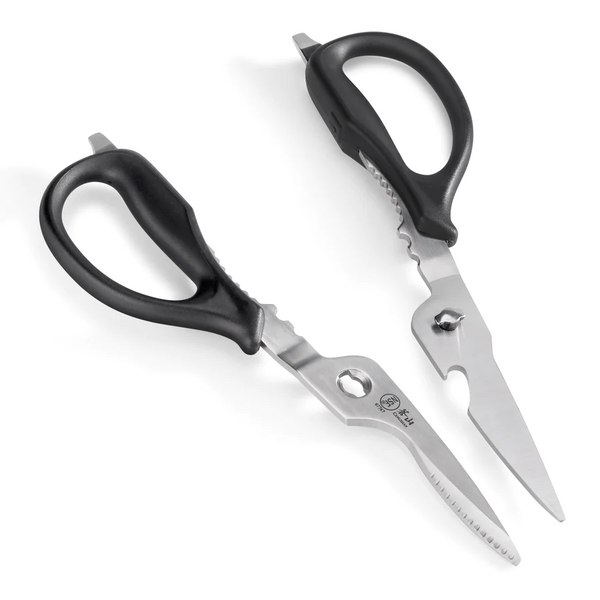 9" Heavy Duty Utility Kitchen Shears with Blade Holder