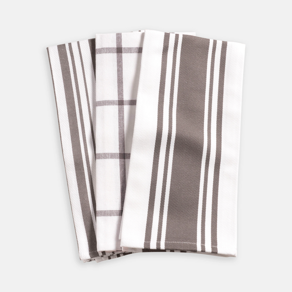 KAF (Pewter) Pantry Classics Kitchen Towels Set of 3