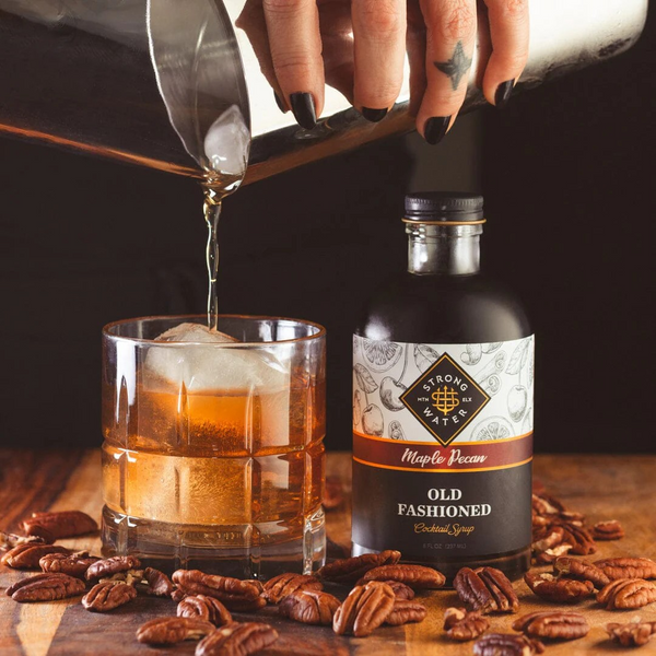 Maple Pecan Old Fashioned Syrup 8 FL OZ