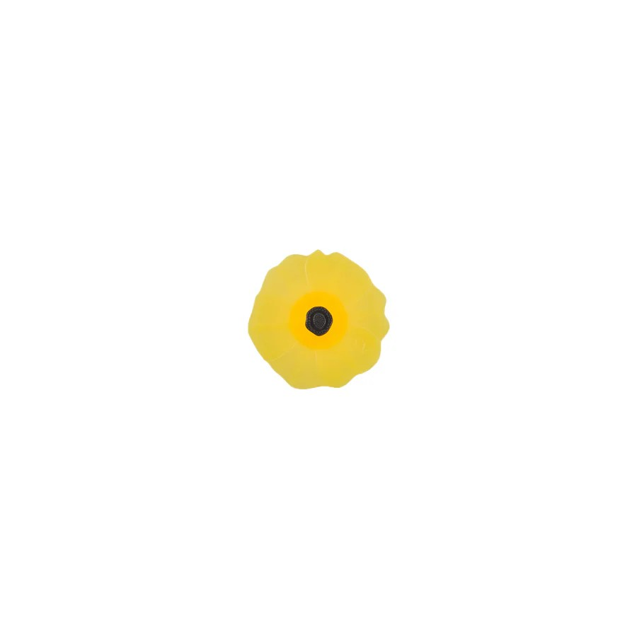 Poppy Bottle Stopper Yellow Bumblebee