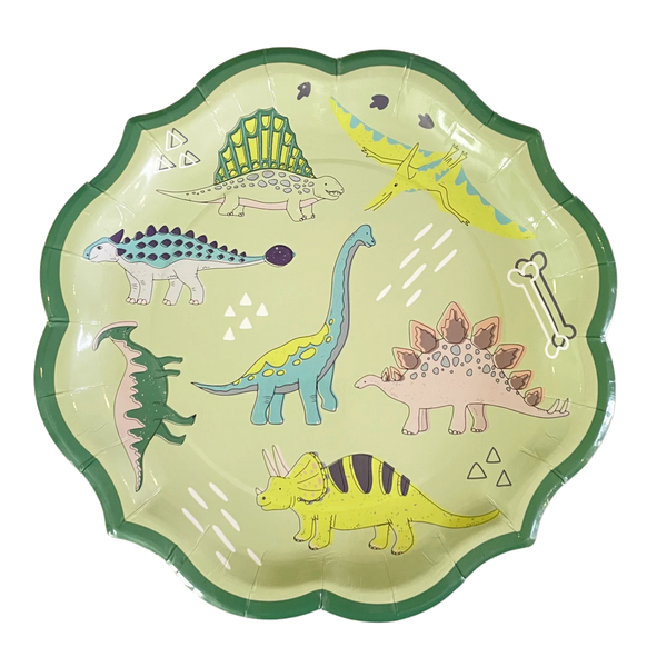 Dinner Plate Rawr-some Foil/8pk