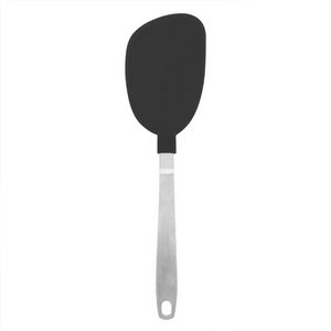 Stainless Steel Handled Nylon Flex Turner - Black