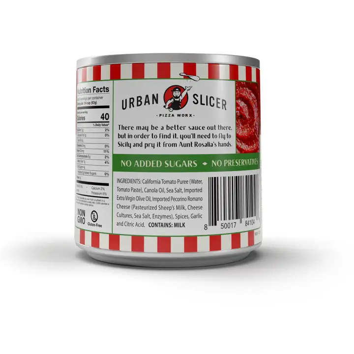 Urban Slicer Pizza Worx 8 oz Pizza Sauce