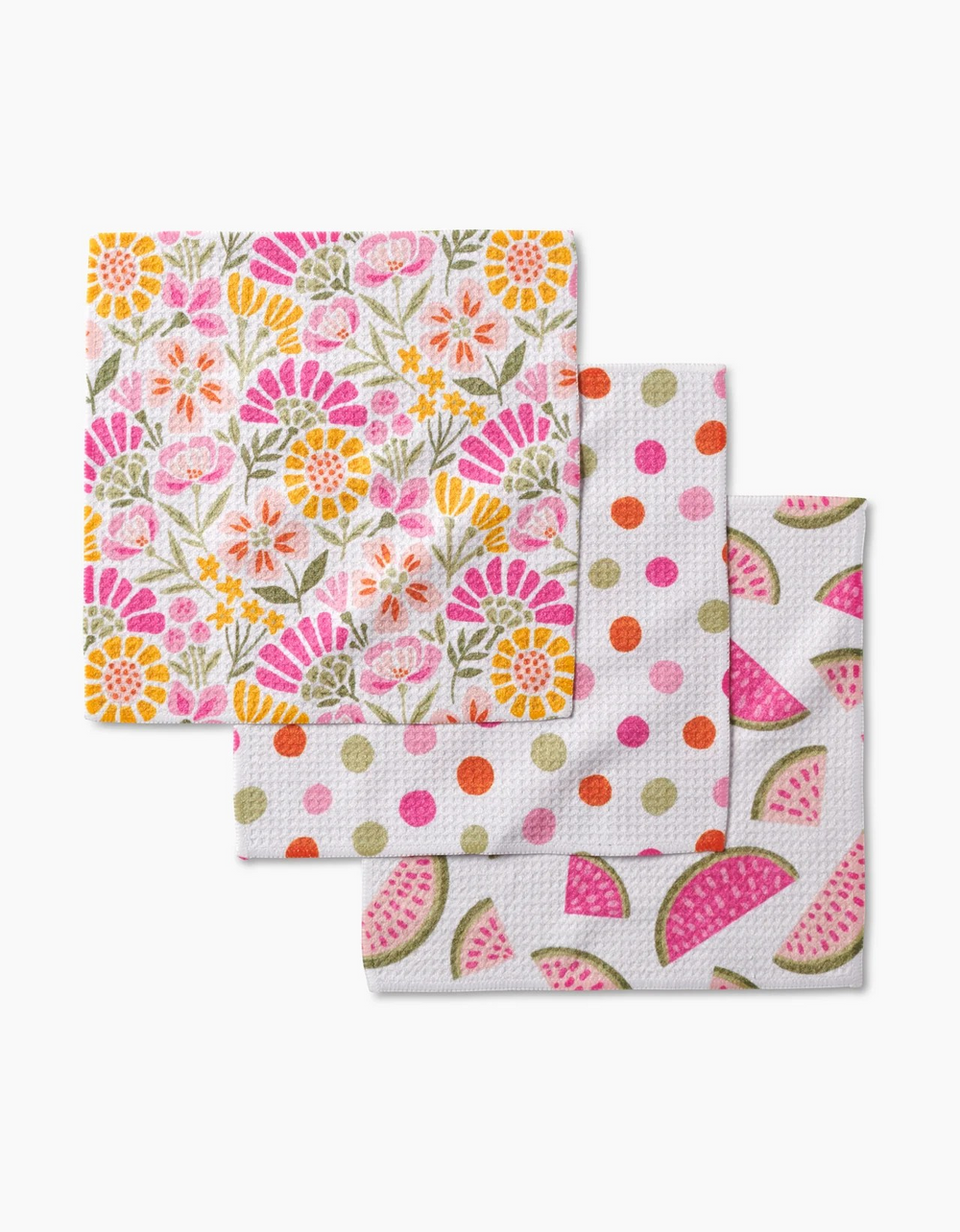 Neo Ray Dishcloth Set of 3 Geometry
