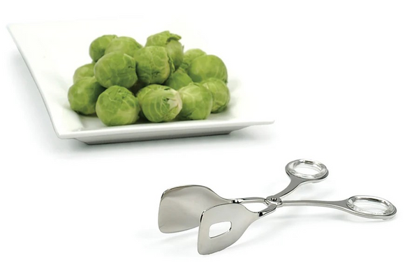 Stainless Steel Serving Tongs - Small