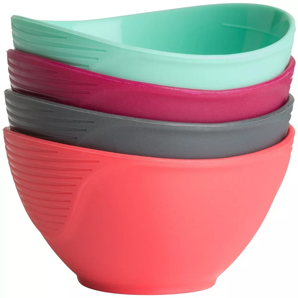 Silicone Pinch Bowls Set of 4