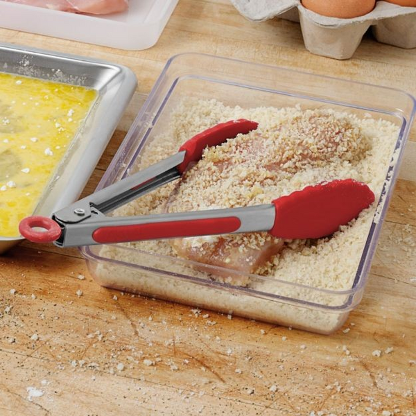 Mini Tongs Silicone Cayenne