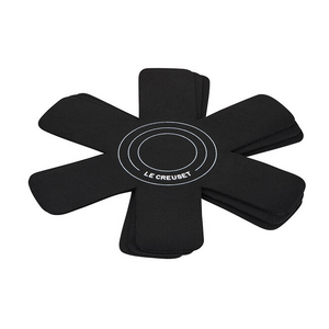 Le Creuset, Black, Set of 3, Cookware Protectors