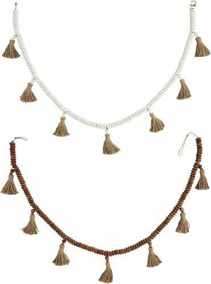 Mud Pie Wood Bead Garland