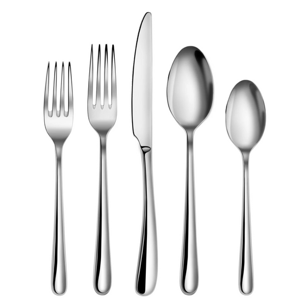 Flatware Set (47-Pcs) - Rain ll Series