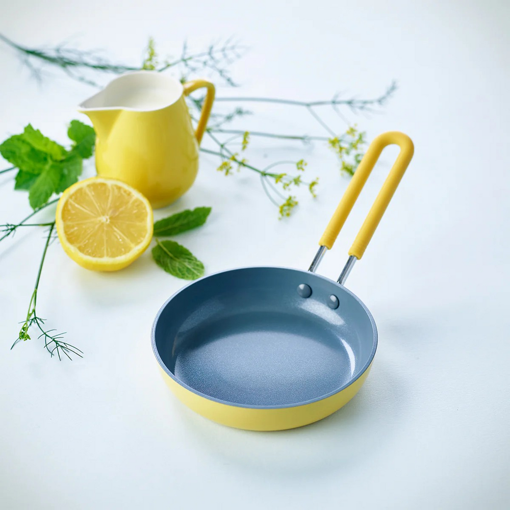 Greenpan Mini Round Egg Pan Yellow