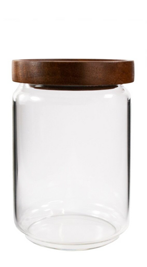 Canister Borosilicate/Acacia Lid 24oz
