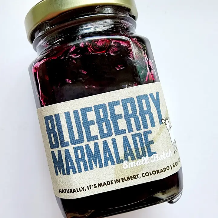 Naked Goat Blueberry Marmalade