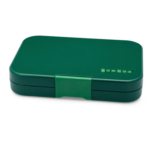 Leakproof Yumbox Tapas Greenwich Green 4C Tray - Largest