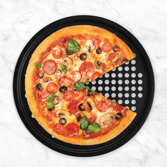 Perforated Non-Stick Crispy Pizza Pan 12"