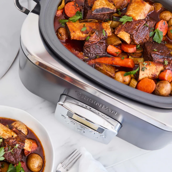 Greenpan Elite 6 Qt. Slow Cooker Black