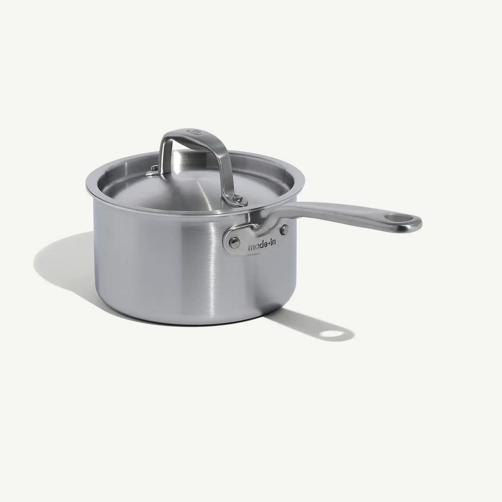 Stainless Saucepan 2qt W/Lid