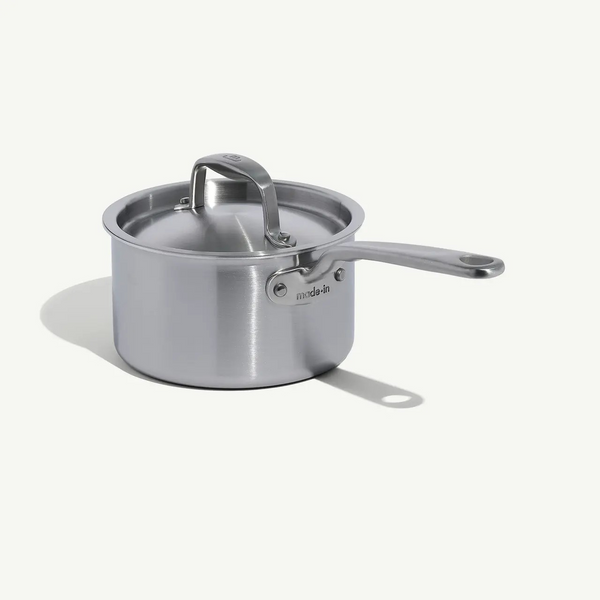 Stainless Saucepan 2qt W/Lid