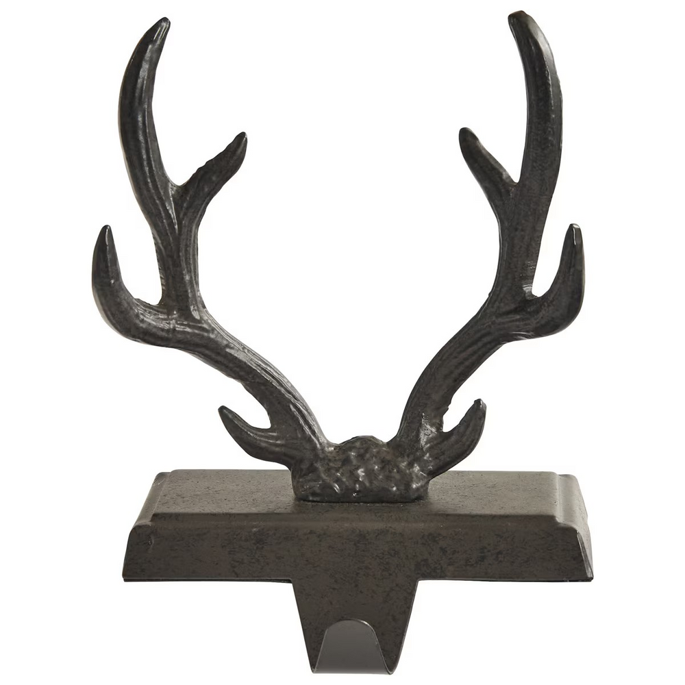 Eva & Co Antler Stocking Hanger - Iron
