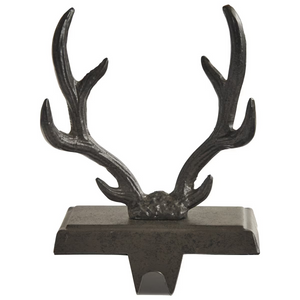 Eva & Co Antler Stocking Hanger - Iron